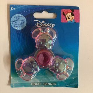 Disney Minnie 3 Inches Pink Fidget Spinner New In Package